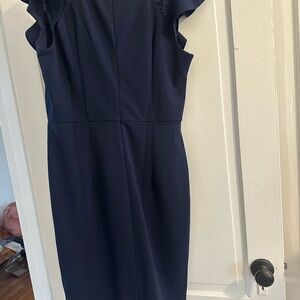 Elegant Navy Blue Dress